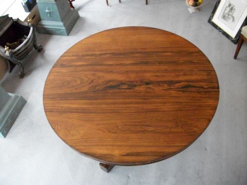 ROSEWOOD CENTREBREAKFASTDINING TABLE - ADDITIONAL PHOTO 2