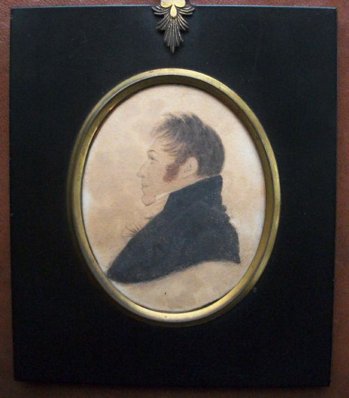 PORTRAIT MINIATURE OF A GENTLEMAN - ADDITIONAL PHOTO 1