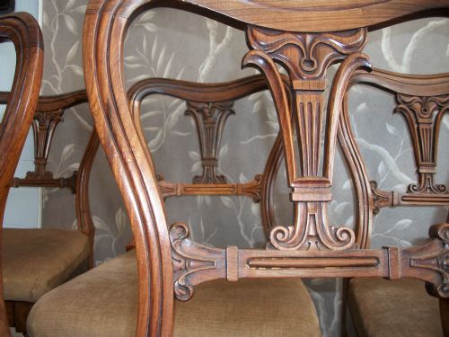 set of five gillows dining chairs - CATEGORY: ANTIQUE CHAIRS - DATED 1800
