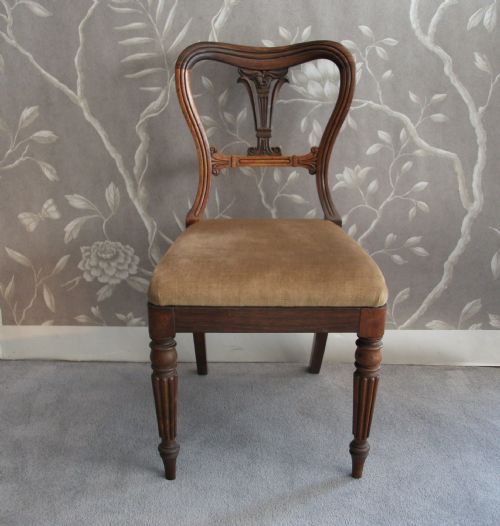 SET OF FIVE GILLOWS DINING CHAIRS - ADDITIONAL PHOTO 2