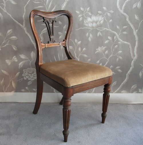 SET OF FIVE GILLOWS DINING CHAIRS - ADDITIONAL PHOTO 3