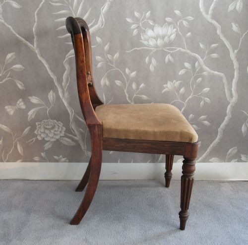 SET OF FIVE GILLOWS DINING CHAIRS - ADDITIONAL PHOTO 4
