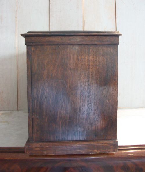 19TH CENTURY TABLE TOP CABINET OR CHEST - ADDITIONAL PHOTO 4