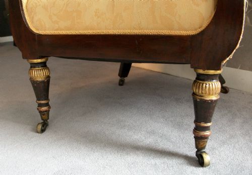 REGENCY LIBRARY ARMCHAIR - ADDITIONAL PHOTO 2