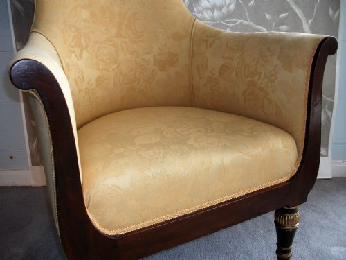 REGENCY LIBRARY ARMCHAIR - ADDITIONAL PHOTO 3
