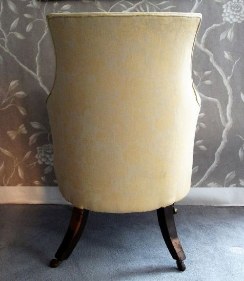 REGENCY LIBRARY ARMCHAIR - ADDITIONAL PHOTO 5