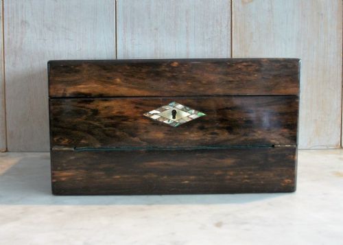 COROMANDEL TRAVELLING WRITING SLOPE BOX - ADDITIONAL PHOTO 4