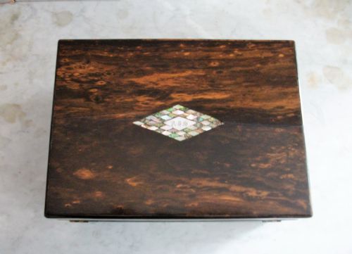 COROMANDEL TRAVELLING WRITING SLOPE BOX - ADDITIONAL PHOTO 9