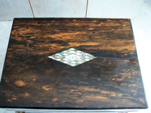 COROMANDEL TRAVELLING WRITING SLOPE BOX - ADDITIONAL PHOTO 11