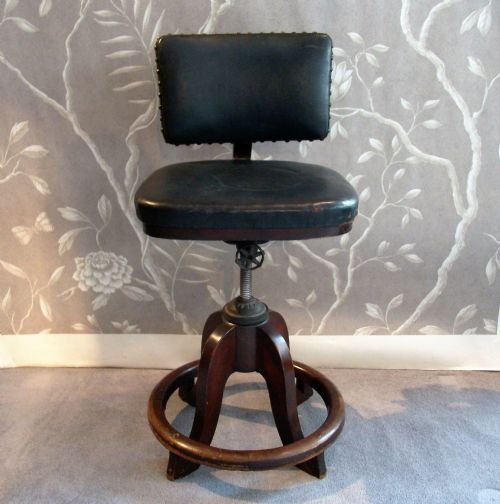 1920'S REVOLVING ARCHITECT'S CHAIR - ADDITIONAL PHOTO 3