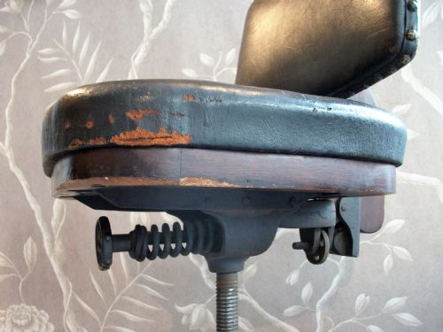 1920'S REVOLVING ARCHITECT'S CHAIR - ADDITIONAL PHOTO 6