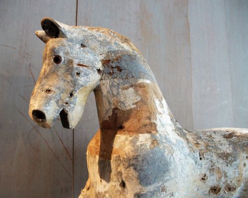 ROCKING HORSE SCULPTURE - ADDITIONAL PHOTO 1