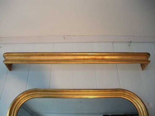 A PAIR OF 19TH CENTURY GILDED FRENCH PELMETS - ADDITIONAL PHOTO 2