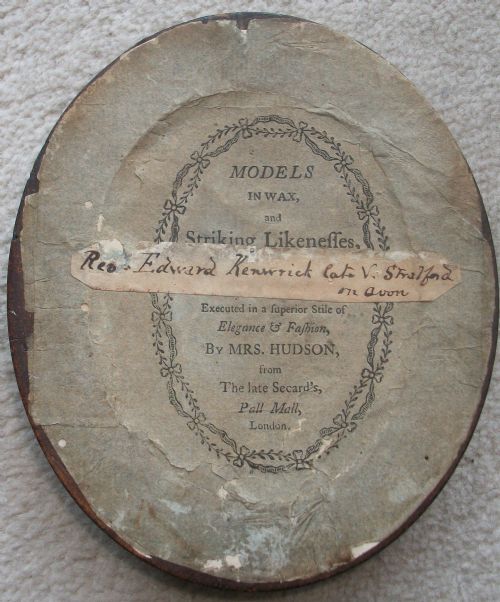 A RARE SILHOUETTE CIRCA 1795 - ADDITIONAL PHOTO 2