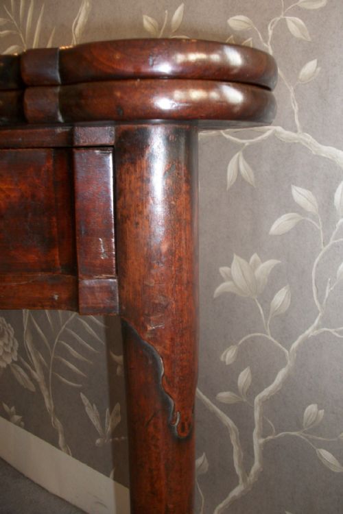 GEORGE II WALNUT CARD GAMES TABLE - ADDITIONAL PHOTO 6