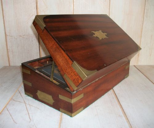 GEORGIAN MILITARYCAMPAIGN WRITING SLOPE - ADDITIONAL PHOTO 6