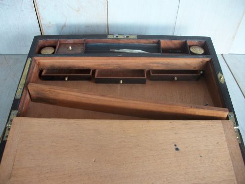 GEORGIAN MILITARYCAMPAIGN WRITING SLOPE - ADDITIONAL PHOTO 8