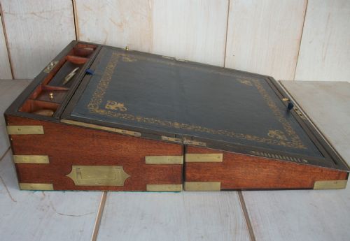 GEORGIAN MILITARYCAMPAIGN WRITING SLOPE - ADDITIONAL PHOTO 13