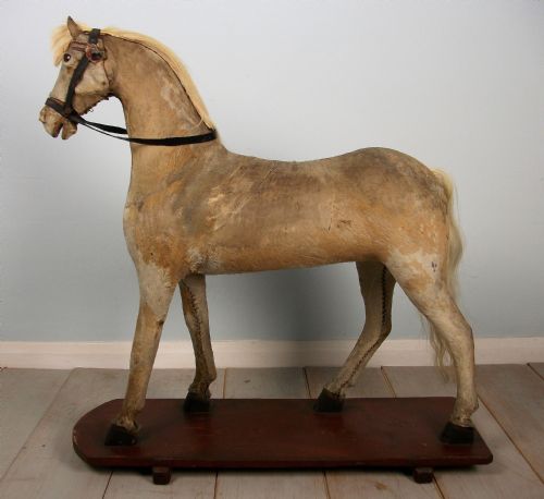 VICTORIAN PONY SKIN ROCKING HORSE - ADDITIONAL PHOTO 3