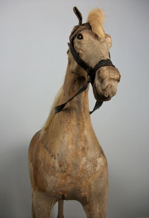 VICTORIAN PONY SKIN ROCKING HORSE - ADDITIONAL PHOTO 5