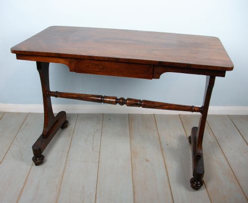 A REGENCY ROSEWOOD CENTRE TABLE - ADDITIONAL PHOTO 6
