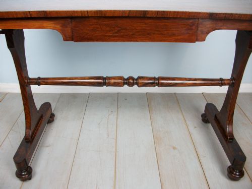 A REGENCY ROSEWOOD CENTRE TABLE - ADDITIONAL PHOTO 7