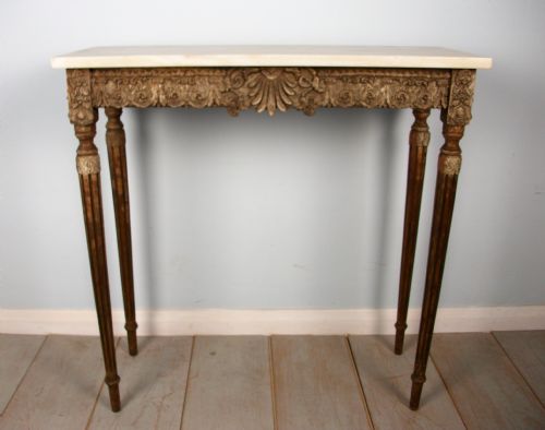 small french 19th century console table - CATEGORY: ANTIQUE TABLES - DATED 19TH CENTURY