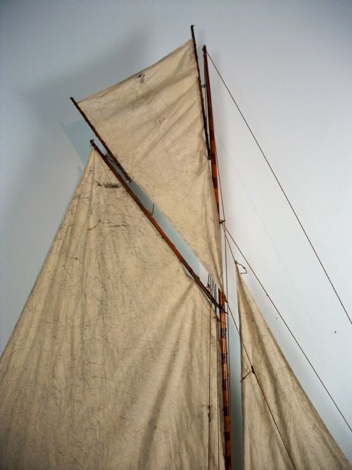 ANTIQUE LARGE POND LAKE YACHT - ADDITIONAL PHOTO 5