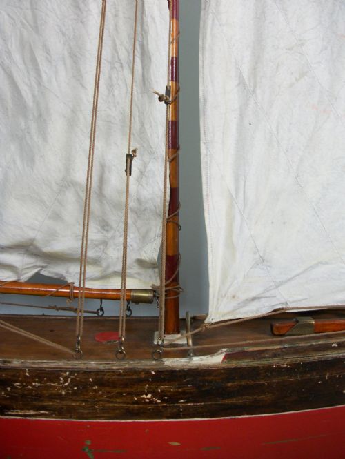 ANTIQUE LARGE POND LAKE YACHT - ADDITIONAL PHOTO 7