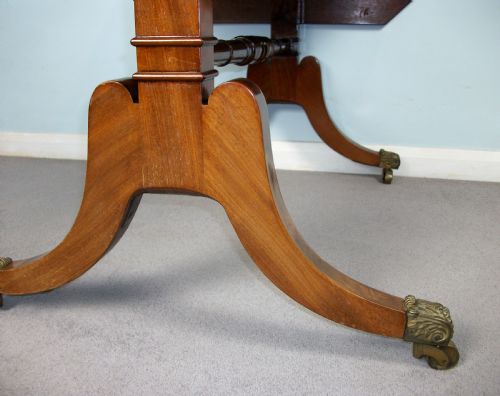 ANTIQUE REGENCY MAHOGANY SOFA TABLE BY WILKINSON LONDON - ADDITIONAL PHOTO 8