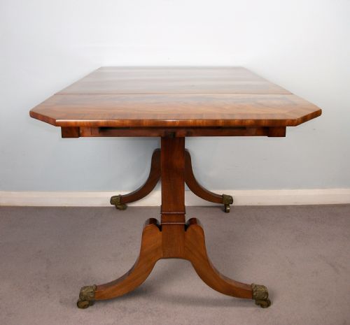 ANTIQUE REGENCY MAHOGANY SOFA TABLE BY WILKINSON LONDON - ADDITIONAL PHOTO 12