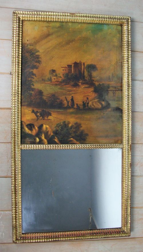 gilded french mirror - CATEGORY: ANTIQUE MIRRORS - DATED 19TH CENTURY