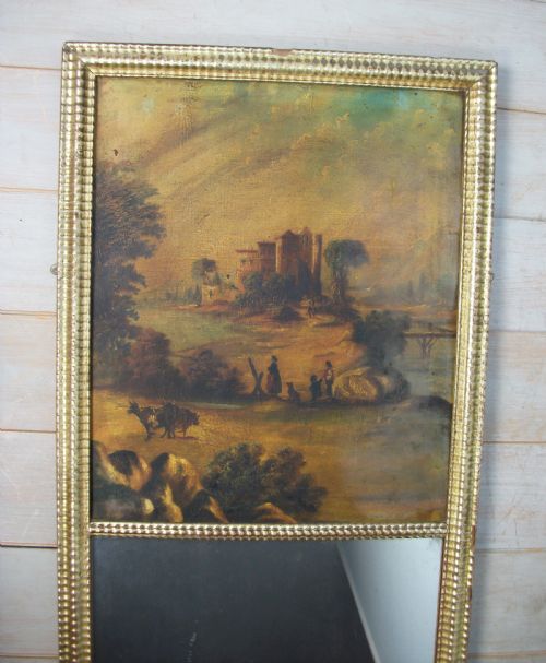 GILDED FRENCH MIRROR - ADDITIONAL PHOTO 4