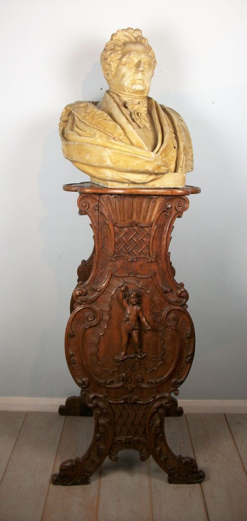 AN IMPRESSIVE BUST OF LOUIS PHILIPPE KING OF FRANCE - ADDITIONAL PHOTO 5