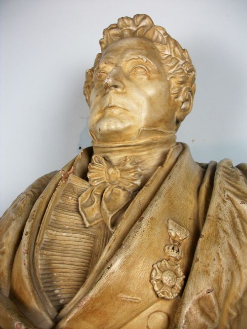 AN IMPRESSIVE BUST OF LOUIS PHILIPPE KING OF FRANCE - ADDITIONAL PHOTO 6