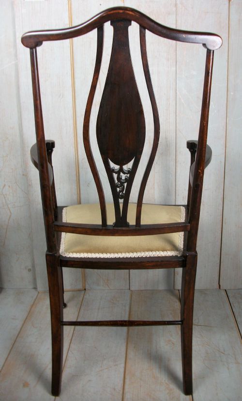ARTS AND CRAFTS BEDROOM ARMCHAIR - ADDITIONAL PHOTO 3