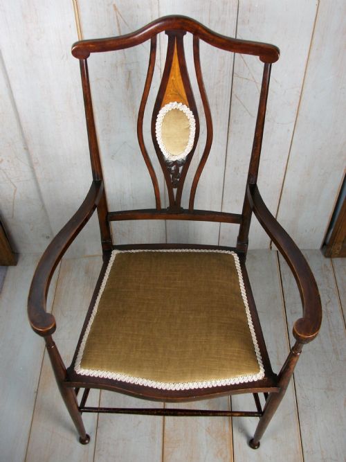 ARTS AND CRAFTS BEDROOM ARMCHAIR - ADDITIONAL PHOTO 6