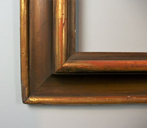 19THC LARGE ITALIAN GILDED FRAME - ADDITIONAL PHOTO 3
