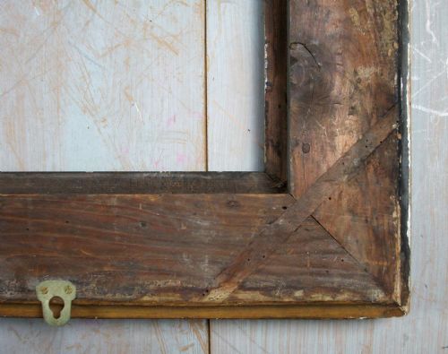 19THC LARGE ITALIAN GILDED FRAME - ADDITIONAL PHOTO 11