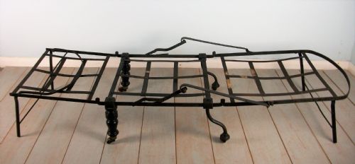 A CAMPAIGN METAMORPHIC ARMCHAIR DAYBED - ADDITIONAL PHOTO 5