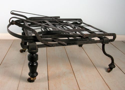 A CAMPAIGN METAMORPHIC ARMCHAIR DAYBED - ADDITIONAL PHOTO 6