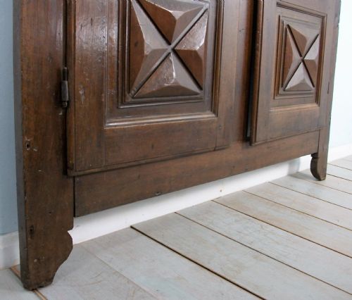 17TH CENTURY ITALIAN DIAMOND POINT DOORS - ADDITIONAL PHOTO 3