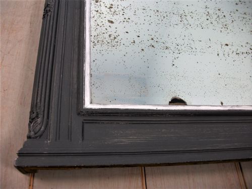 A TRUMEAU OVER MANTLE OR PIER WALL MIRROR - ADDITIONAL PHOTO 2