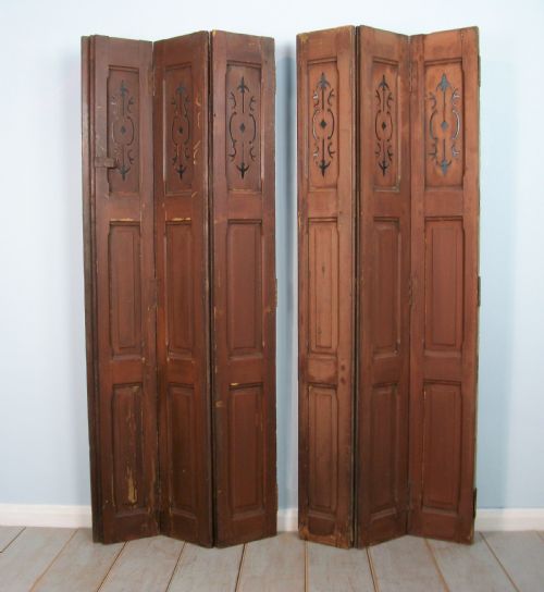 19TH CENTURY FRENCH PAINTED SHUTTERS - ADDITIONAL PHOTO 3