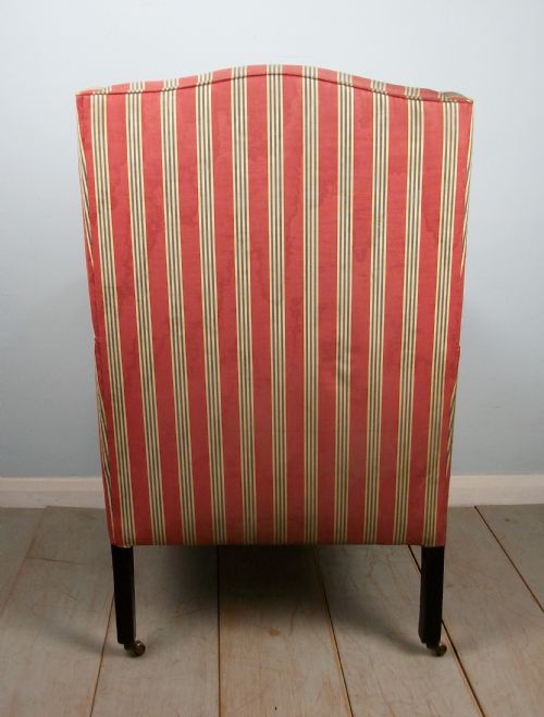 A VERY PRETTY WING BACK BERGERE ARMCHAIR - ADDITIONAL PHOTO 7