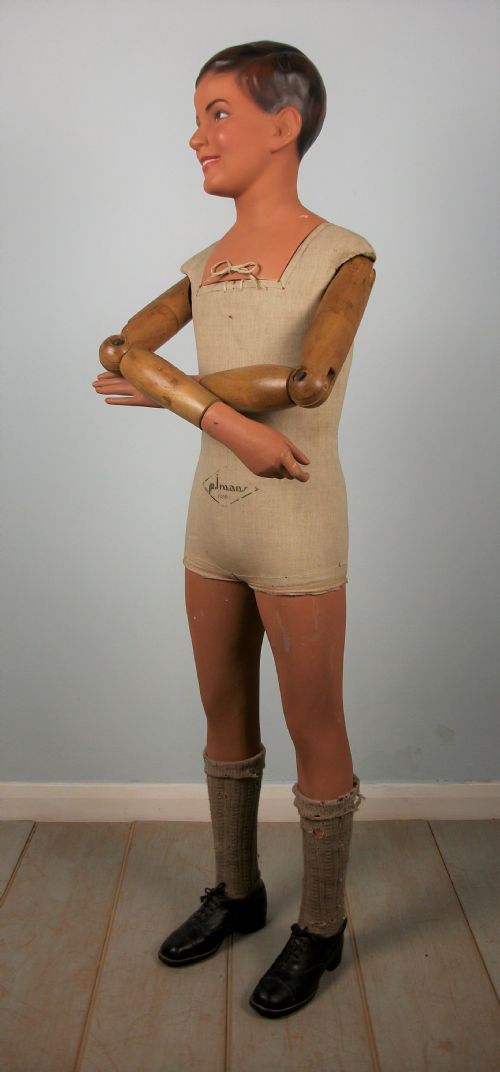 EARLY MANNEQUIN OF A BOY BY P IMANS PARIS - ADDITIONAL PHOTO 3