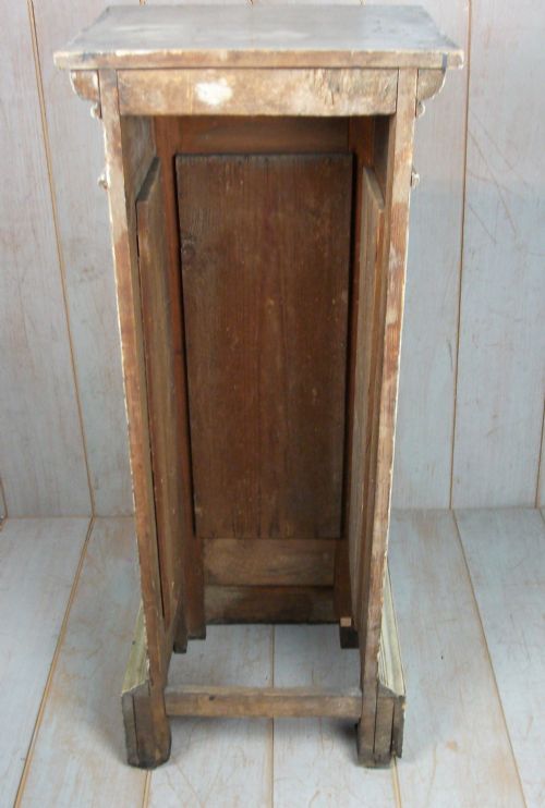PAINTED BUST STAND COLUMN PEDESTAL - ADDITIONAL PHOTO 4
