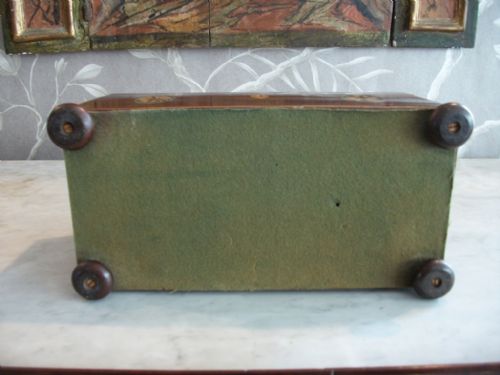 GEORGIAN MAHOGANY TEA CADDYCHEST - ADDITIONAL PHOTO 15