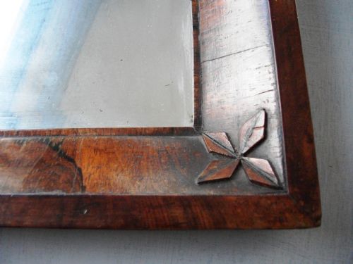SMALL ROSEWOOD MIRROR - ADDITIONAL PHOTO 2