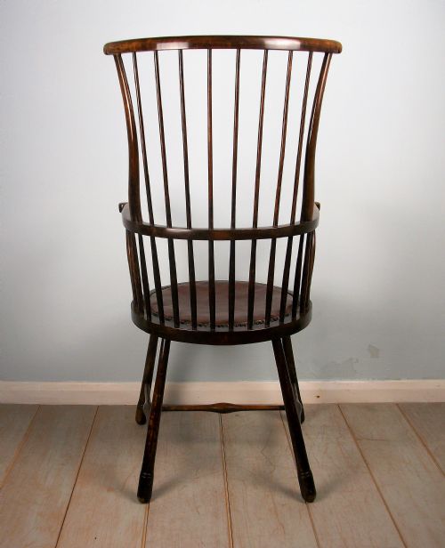 ARTS CRAFTS WINDSOR CHAIR BY LIBERTY CO - ADDITIONAL PHOTO 2